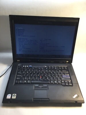 Lenovo ThinkPad R61 15" Laptop Intel Celeron 540 1.86GHz- BOOTS/C-GRADE - MZ - Image 1 of 4