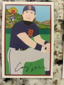 TOPPS 1989 BOWMAN X KEITH SHORE WAVE 2 ROOKIE CARD TIGERS CASEY MIZE #24 - Picture 1 of 1