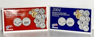 2004 United States Mint Uncirculated Coin Set 20 Coins + COA OGP - Picture 1 of 4