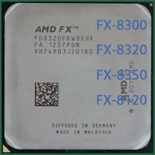 AMD FX-Series FX-8300(95W) FX-8320 FX-8350 FX-8120 Socket AM3+ CPU Processor - Bild 1 von 1