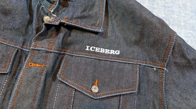 Chaqueta vaquera Iceberg vintage, talla XL/XXL (?), Y2K, años 90, hip-hop, era bling Foto 1 de 4