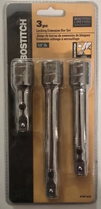 Bostitch Locking Extension Bar Set 3PC Set BTMT72278 1/2" - NEW - Picture 1 of 2