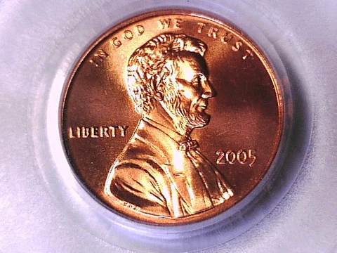 2005 P Lincoln Memorial Cent PCGS MS 69 RD Satin Finish 73706661 Cover