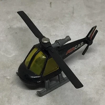 Vintage 1982 Matchbox International Helicopter Aircar Black 1:10 Diecast Rare - Image 1 of 4