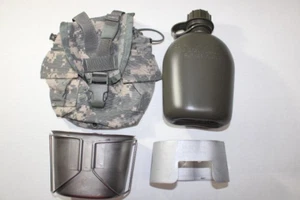 US Militär Ausgabe 1 QT Wasser Kantine ACU Beutel Edelstahl Tasse Kochen Herd SALE - Bild 1 von 10