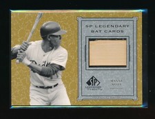 MANNY MOTA 2001 SP LEGENDARY CUTS GAME BAT #BMM *LOS ANGELES DODGERS*