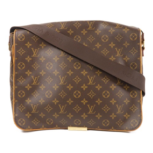 LOUIS VUITTON（LV） Borsa messenger Louis Vuitton LV GHW Abbesses M45257 monogramma marrone