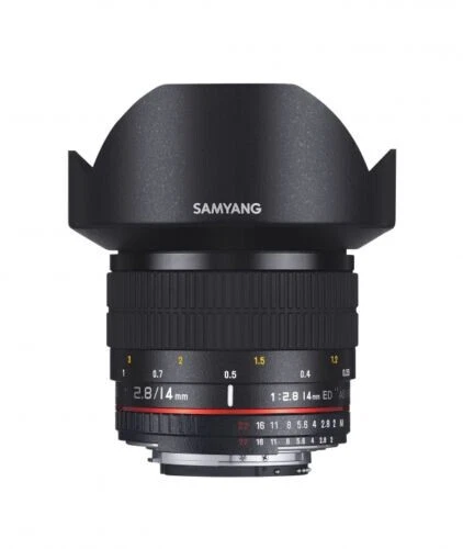 Obiettivo Samyang 2,8 / 14 mm ED AS IF UMC per Olympus Four Thirds nuovo - Immagine 1 di 1