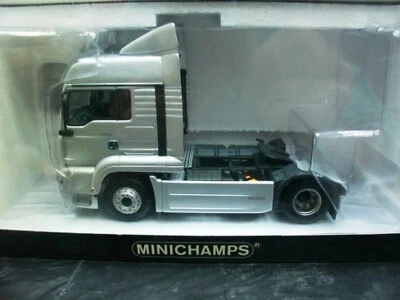 WOW EXTREMELY RARE Man TGA 18.460LX Tractor 2000 Silver Ltd 1344 1:43 Minichamps - Image 1 of 2