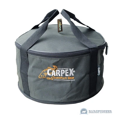 CARPEX FUTTERTASCHE, FALTEIMER, FALTBARER ANGELEIMER FÜR PELLETS, BOILIE TASCHE - Bild 1 von 2