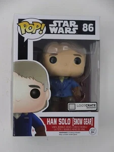 Funko Pop! Star Wars Han Solo Snow Gear Loot Crate Exclusive #86 Bobble-Head - Picture 1 of 8