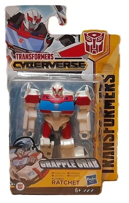 Transformers Figur Ratchet Grapple Grab Cyberverse Action Attackers Scout Class - Bild 1 von 2