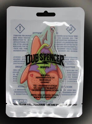 DUB SPENCER 1x lustiger Seestern Patrick Auto Duftbau Lufterfrischer Autoduft Aroma Bikini