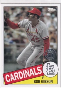 Bob Gibson 2020 Topps Actualización #85TB-42 1985 35 Aniversario Cardenales de San Luis - Imagen 1 de 1