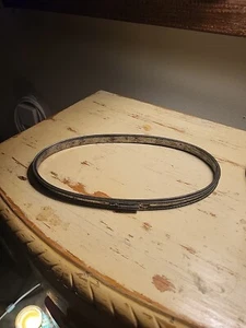 Vintage Embro Metal Oval Embroidery Hoop 9”x4” Spring Tension Cork Line LOOK - Picture 1 of 1