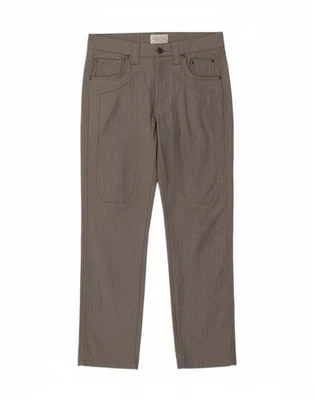 JECKERSON Mens Straight Casual Trousers W30 L28 Grey Wool AB01 - Image 1 of 4