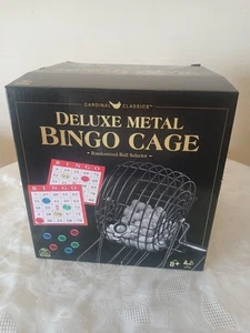 Deluxe Bingo Set Metal Case Complete Game For Ages 8+ Family Party Fun - Picture 1 of 1