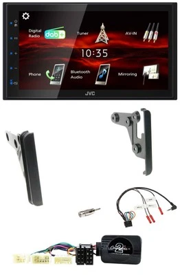 JVC USB Bluetooth Lenkrad DAB 2DIN Autoradio für Toyota FJ ab 2007 - Bild 1 von 4