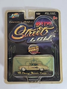 Jada Toys Street Low Lowrider Series 2001 70 Chevy Monte Carlo 1:64 Gold Sealed - Bild 1 von 6