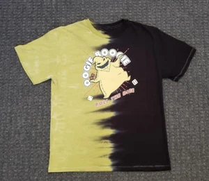 Nightmare Before Christmas Men's MEDIUM Black and Green T Shirt Oogie Boogie - Picture 1 of 13