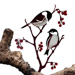 Bird Garden Stakes Decorative Metal Garden Decoration Home Decor Rust Bird - Picture 1 of 11