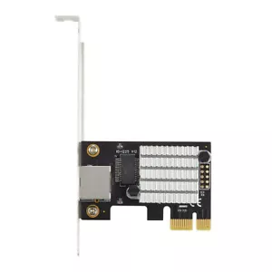 PCIE 2.5G 2500Mbps RJ45 Port Network Expansion Card Gigabit Ethernet LAN Adapter - Picture 1 of 6
