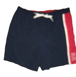 NJC Swim Nautica Jean Co. Swimsuit Men's size L red/white/blue inseam: 7" lined - Picture 1 of 6