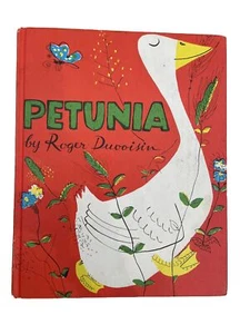 Vintage Book Petunia By Roger Duvoisin Copyright 1950 - Picture 1 of 3