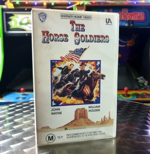 The Horse Soldiers - John Wayne VHS Movie - Big Box Ex Rental - Picture 1 of 5