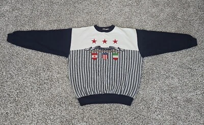 Sudadera bordada vintage Ellesse para hombre talla grande Foto 1 de 4