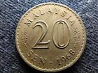 Malaysia Parliament House 20 Sen Coin 1968