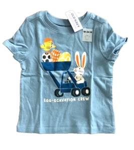 Camiseta Old Navy Holiday manga corta talla 18-24 meses (A6) - Imagen 1 de 2
