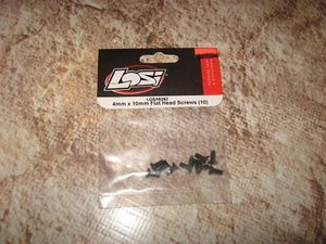 RC TLR Losi 4 x 10 mm FH Screws Steel (10) 6292 - Picture 1 of 2