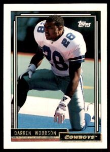1992 Topps Darren Woodson Rookie Dallas Cowboys #727