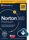 Norton 360 Premium 2022 for 10 PC/Mac/Mobile Devices 1 year --- Download