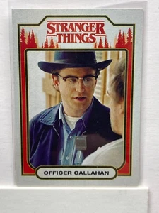 2018 Topps Stranger Things Insert Officer Callahan ST-16 Netflix Horror Z5 - Picture 1 of 1