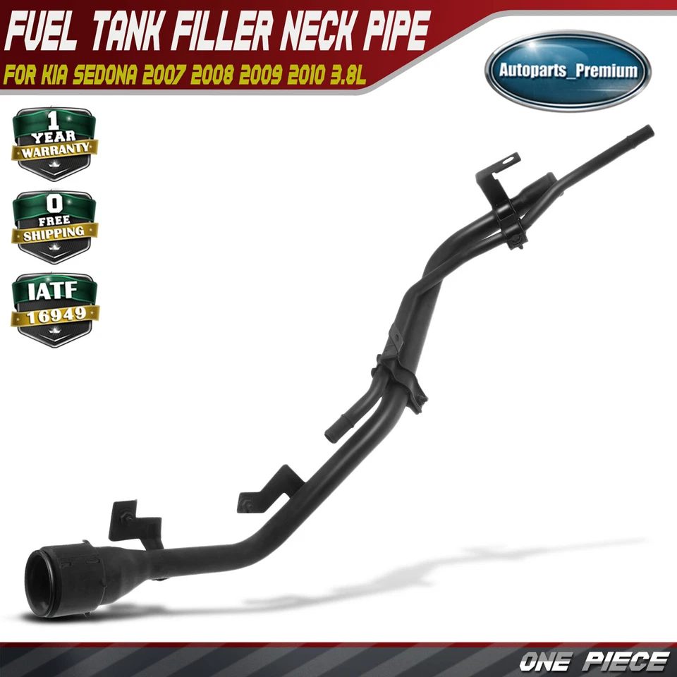 Cuello de llenado del tanque de combustible para Kia Sedona 2007 2008 2009 2010 3,8 L gasolina 310304D700 Foto 1 de 4