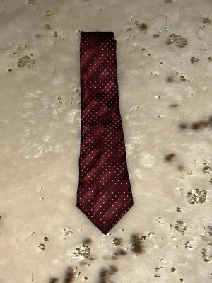 Lanvin Paris Men’s 100% Silk Neck Tie Foto 1 de 3