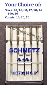 NEEDLES BALL POINT JERSEY 130/705 HB Babylock Brother Husqvarna Viking Kenmore - Picture 1 of 4