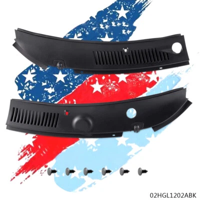 Windshield Wiper Improved Cowl Panel Vent Grille Hood Fit For 99-04 Ford Mustang - Image 1 of 4