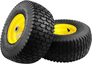 2 Mower Front Tires 15x6-6 for Cub Cadet XT1 LT50 LT46 Super LT-1550 LTX-1046 KW - Picture 1 of 7