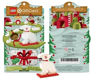 NEW LEGO BUILD-A-BULLSEYE TARGET DOG 2010 RETIRED SET 4613985 GIFT CARD X-MAS  - Picture 1 of 3