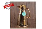 Arabic  Style Teapot Flask Kahawa 6 Cups & Golden Tray Set Gift Shai/Qahwa
