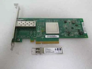 AK344-63002 HP STORAGEWORKS 81Q 1P 8G FC HBA AK344A 489190-001 584776-001 +SFP - Picture 1 of 2