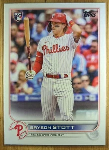 2022 Bryson Stott Topps Update Rookie Card RC #US224 Philadelphia Phillies MLB - Picture 1 of 2