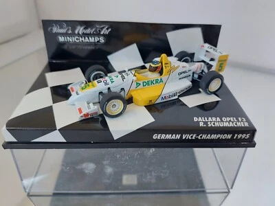 Minichamps Opel Dallara F3 R.Schumacher 1995 1:43 nella scatola - Immagine 1 di 4