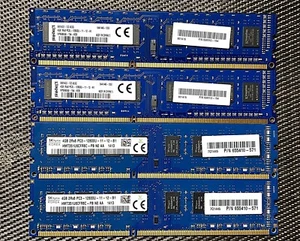 Desktop Memory Kingston 16GB DDR3-12800U-11-12-A1 - Picture 1 of 2