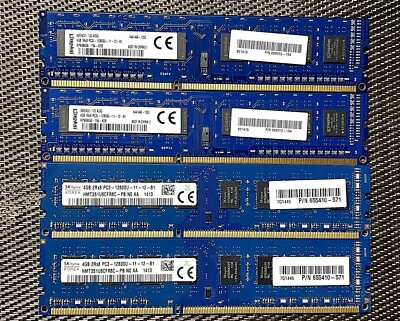 Desktop Memory Kingston 16GB DDR3-12800U-11-12-A1 - Image 1 of 2