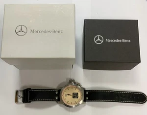 Mercedes Benz Chronograph Edelstahl Water Resident Quarz Herrenuhr - Bild 1 von 7