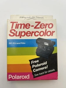 Polaroid Time-Zero Supercolor Film SX-70 Land Film Use by 12/92 - Picture 1 of 5